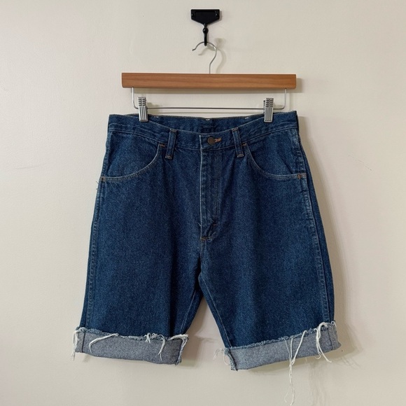✂️ vintage RUSTLER denim cut offs - Picture 1 of 6